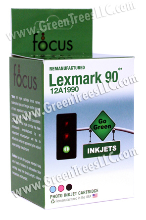 Lexmark 12A1990 (#90) Photo Remanufactured Cartridge