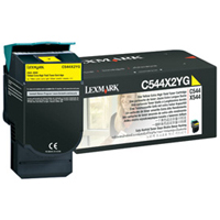 ..OEM Lexmark C544X2YG Yellow, Extra Hi-Yield, Toner Cartridge (4,000 page yield)