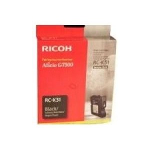 ..OEM Ricoh 405503 (RC-K31) Black Ink Cartridge (3,200 page yield)