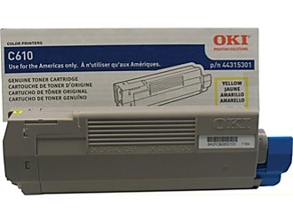 ..OEM Okidata 44315301 Yellow Toner Cartridge (6,000 page yield)