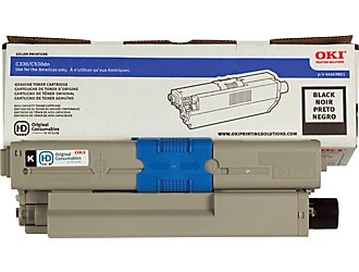 ..OEM Okidata 44469801 Black Toner Cartridge (3,500 page yield)