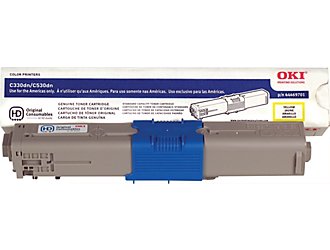 ..OEM Okidata 44469701 Yellow Toner Cartridge (3,000 page yield)