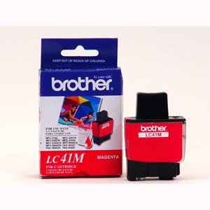 ..OEM Brother LC-41M Magenta Inkjet Cartridge (400 page yield)