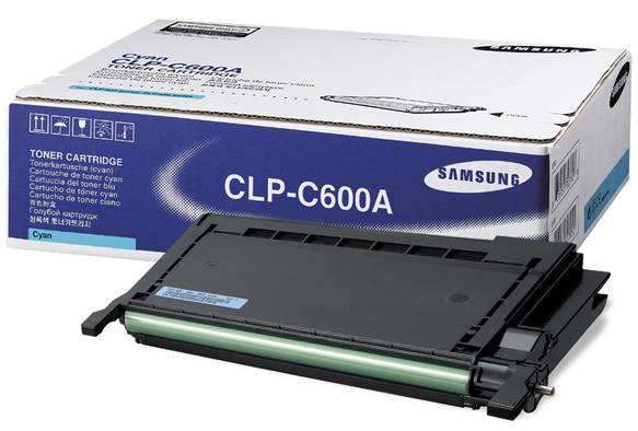 ..OEM Samsung CLP-C600A Cyan Laser Toner Cartridge (4,000 page yield)