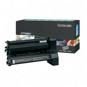 ..OEM Lexmark C7720KX Black, Extra Hi-Yield, Return Program, Print Cartridge (15,000 page yield)