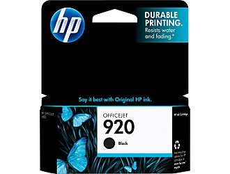 ..OEM HP CD971AN (HP 920) Black Inkjet Printer Cartridge (420 page yield)
