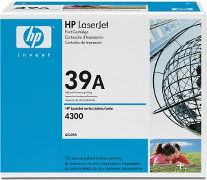 ..OEM HP Q1339A (HP 39A) Black Laser Toner Cartridge (18,000 page yield)