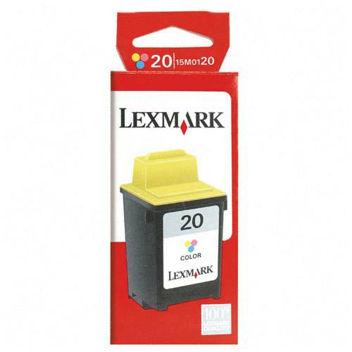 ..OEM Lexmark 15M0120 (#20) Tri-Color Inkjet Cartridge (275 page yield)