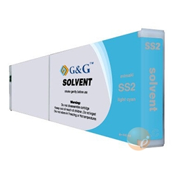 .Mimaki SPC 0380 Light Cyan Compatible SS2 Solvent Ink Cartridge (440 ml)