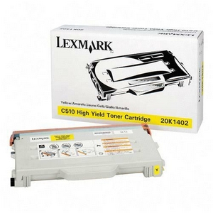 ..OEM Lexmark 20K1402 Yellow, Hi-Yield, Toner Cartridge (6,600 page yield)