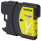 ..OEM Brother LC-61Y Yellow Inkjet Printer Cartridge (375 page yield)
