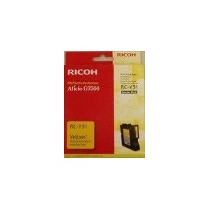 ..OEM Ricoh 405506 (RC-Y31) Yellow Ink Cartridge (2,500 page yield)