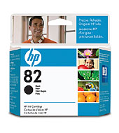 ..OEM HP CH565A (HP 82) Black Inkjet Printer Cartridge, 69 ml