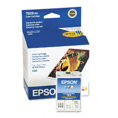 ..OEM Epson T029201 Tri-Color Ink Cartridge (300 page yield)