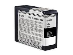 Epson T580800 Matte Black Pigment Remanufactured Ink Tank, 80 mi
