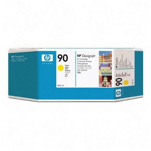 ..OEM HP C5065A (HP 90) Yellow Print Cartridge, 400 ml