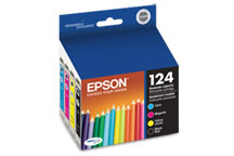 ..OEM Epson T124120-BSC Combo Pack (B/C/M/Y) Ink Cartridges