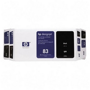 ..OEM HP C5000A (HP 83) UV Black Cartridge/Printhead/Cleaner Value Pack