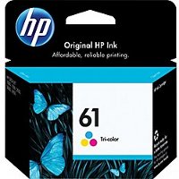 ..OEM HP CH562WN (HP 61) Tri-Color Inkjet Cartridge (165 page yield)