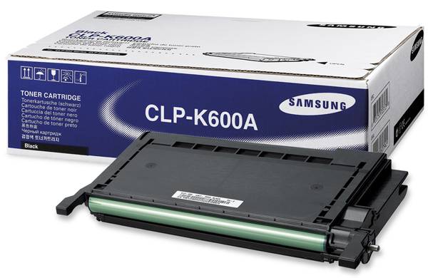 ..OEM Samsung CLP-K600A Black Laser Toner Cartridge (4,000 page yield)