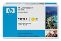 ..OEM HP C9722A (HP 641A) Yellow Toner Cartridge (8,000 page yield)