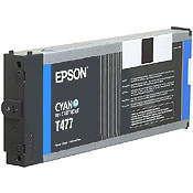 ..OEM Epson T477011 Cyan Inkjet Cartridge, 220 ml