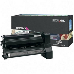 ..OEM Lexmark C7700MS Magenta, Return Program, Print Cartridge (6,000 page yield)