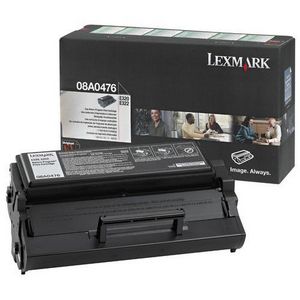 ..OEM Lexmark 08A0476 Black, Return Program, Print Cartridge (3,000 page yield)