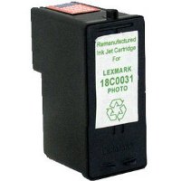 Lexmark 18C0031 (#31) Photo Color Remanufactured Inkjet Cartridge (135 page yield)