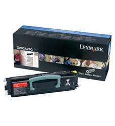 ..OEM Lexmark X203A11G Black, Return Program, Toner Cartridge (2,500 page yield)