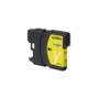 .Brother LC-61Y Yellow Compatible Inkjet Cartridge (375 page yield)
