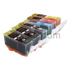 .Canon CLI-251XL/PGI-250XL Combo (4BK/2C/2M/2Y) Compatible Inkjet Cartridges Box