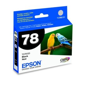 ..OEM Epson T078120 Black Inkjet Cartridge (450 page yield)
