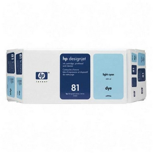 ..OEM HP C4994A (HP 81) Light Cyan, Value-Pack Cartridge/Printhead/Cleaner
