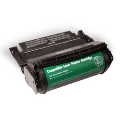 Lexmark 12A0825 Black, Hi-Yield, Remanufactured Laser Toner Cartridge (23,000 page yield)