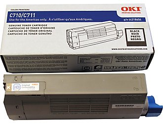 ..OEM Okidata 44318604 Black Toner Cartridge (11,000 page yield)