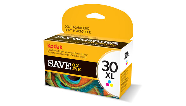 ..OEM Kodak 1341080 (Type 30XL) Color, Hi-Yield, Ink Cartridge (550 page yield)