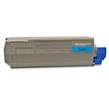 Okidata 43865719 Cyan Remanufactured Toner Cartridge (6,000 page yield)