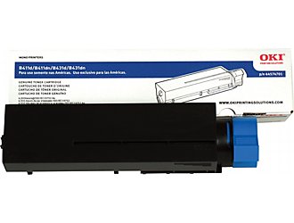 ..OEM Okidata 44574701 Black Toner Cartridge (4,000 page yield)