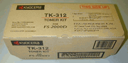 ..OEM Kyocera Mita TK-342 Black Laser Toner Cartridge (12,000 page yield)