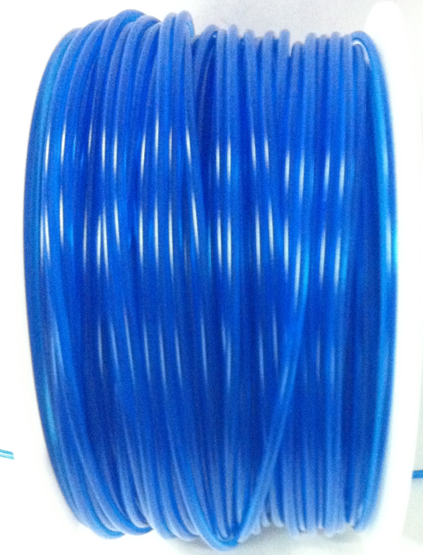 Transparent Blue 3D Printing 1.75mm PLA Filament Roll