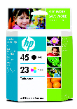 ..OEM HP C8790FN (HP 45 / 23) Black / Color, Combo Pack, Print Cartridges