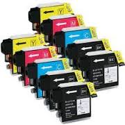 .Brother LC-65 Compatible Combo (4BK/2C/2M/2Y) Inkjet Cartridges Box