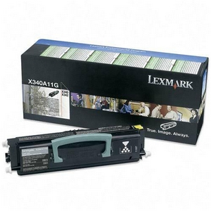 ..OEM Lexmark X340A11G Black, Return Program, Laser Toner Cartridge (2,500 page yield)