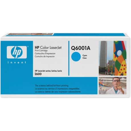 ..OEM HP Q6001A Cyan Laser Toner Cartridge (2,000 page yield)