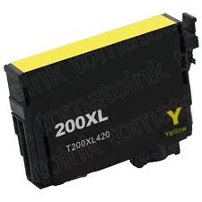 Epson T200lx420 Yellow, Hi-Yield, Pigment Remanufactured Ink Cartridge