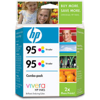 ..OEM HP CD886FN (HP 95) Tri-Color, 2 Pack, Inkjet Printer Cartridges (260 X 2 page yield)