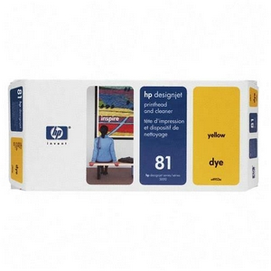 ..OEM HP C4953A (HP 81) Yellow Dye Printhead/Cleaner
