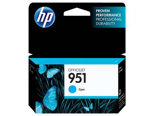 ..OEM HP CN050AN (HP 951) Cyan Ink Cartridges (700 page yield)