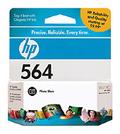 ..OEM HP CB317WN (HP 564) Photo Black Inkjet Printer Cartridge (130 page yield)